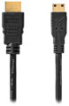 NEDIS High Speed HDMI 1.4 kabel s ethernetem/ 4K@30Hz/ zlacené konektory HDMI-mini HDMI/ černý/ 3m