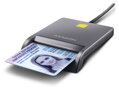 AXAGON čtečka kontaktních smart karet USB-A (eObčanka) / Smart Card / CRE-SM3T / USB 2.0 / 1,3m