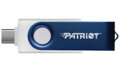 PATRIOT Xporter X550 256GB / USB Typ-A + USB Typ-C / USB 3.2 Gen 1 / bílo-modrá