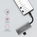 AXAGON hub USB-C SUPERSPEED / HMC-4G2 / USB 3.2 Gen2 / 2x  USB-C / 2x USB-A / 10GB/s / 0,13m