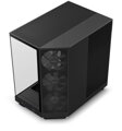 POŠKOZENÝ OBAL - NZXT skříň H6 Flow RGB dvoukomorová / MidT / 3x120mm RGB fan / 2xUSB 3.2 / USB-C / prosklená / černá