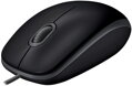 Logitech myš B110 Silent/ 3 tlačidla/ 1000dpi/ USB/ čierná