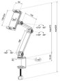 Neomounts DS15-545BL1/Držák tabletu/na stůl/4,7-12,9