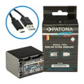 PATONA baterie pro foto Sony NP-FV70A 2060mAh Li-Ion Platinum USB-C nabíjení