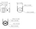 DAHUA IP kamera F4C-PV/ Bullet/ Wi-Fi/ 4Mpix/ objektiv 2,8mm/ H.265/ krytí IP67/ IR až 30m/ ONVIF/ CZ app