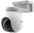 EZVIZ set IP kamera HB8/ PTZ/ Wi-Fi/ 4Mpix/ krytí IP65/ objektiv 4mm/ H.265/ IR přísvit až 15m/ bílá + solární panel F