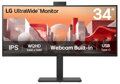 LG monitor 34BA85QE IPS 34"  QHD zakřivený /3440x1440 /21:9/300 cd/m2/5ms/HDMI/DP/USB-C/60Hz/HDR10/ OnScreen Control