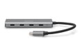 DIGITUS 4portový USB-C HUB 4x USB-C 3.1 Gen1, 5Gbps