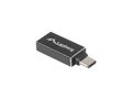 LANBERG USB-C(M) 3.1 na USB-A(F) adaptér černý OTG