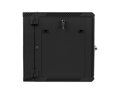 LANBERG RACK CABINET 19” DOUBLE-SECTION WALL-MOUNT 12U/600X600 (FLAT PACK) BLACK