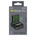 GP Nabíječka baterií GP Pro P461 + 4× AA ReCyko Pro + DOCK