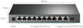 TP-Link TL-SG1210MPE Gigabitový Easy Smart Switch 10× Gigabit LAN 1x SFP PoE 123W