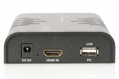 DIGITUS HDMI KVM Extender, 120 m, Full HD, 1080p přes síťový kabel (Cat 5, 5E, 6),