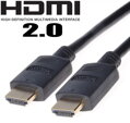 PremiumCord HDMI 2.0 High Speed + Ethernet kabel, zlacené konektory, 7,5m