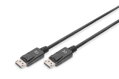 Digitus Připojovací kabel DisplayPort 1.2, DP M/M, 3,0 m, se západkou, Ultra HD 4K, bl