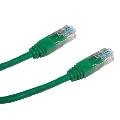 DATACOM Patch kábel UTP CAT5E 1m zelený