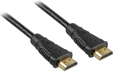 PremiumCord HDMI High Speed + Ethernet kabel/ zlacené konektory/ 10m/ černý