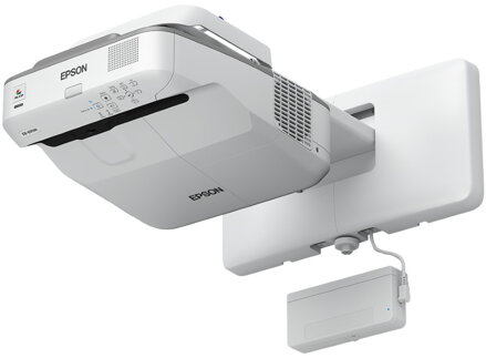 EPSON EB-695Wi/ WXGA/ Ultra short projektor/ 3500 ANSI/ 14 000:1/ HDMI/ LAN/ Biely