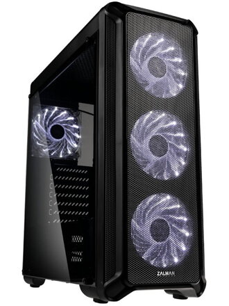 Zalman skříň I3 / Middle tower / ATX / USB 3.0 / USB 2.0 / průhledná bočnice