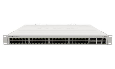 MikroTik CRS354-48G-4S + 2Q + RM 650MHz CPU, 64MB, 48x Gbps LAN, 4x 10 Gbps SFP +, 2x 40 Gbps QSFP +, 2x PSU, 1U, L5