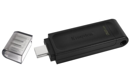 KINGSTON DataTraveler 70 32GB / USB 3.0 Type C / černá