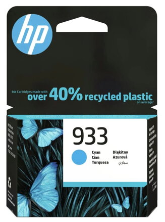 HP cartridge 933/ azurová/ 4ml