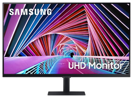 Samsung S70A 27"/ 3840x2160/ IPS/ 5ms/ 300 cd/m2/ DP/ HDMI/ USB/ sluchátkový port/ černý