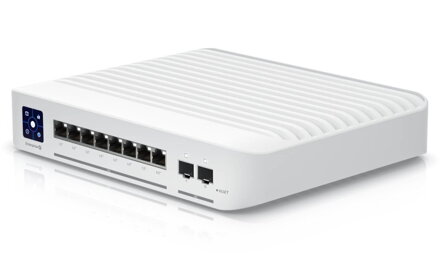 UBNT UniFi Switch Enterprise 8 PoE - 8x 2.5Gbit RJ45, 2x SFP+ port, PoE 802.3at