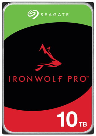 Seagate IronWolf Pro 10TB HDD / ST10000NT001 / Interní 3,5" / 7200 rpm / SATA III / 256 MB