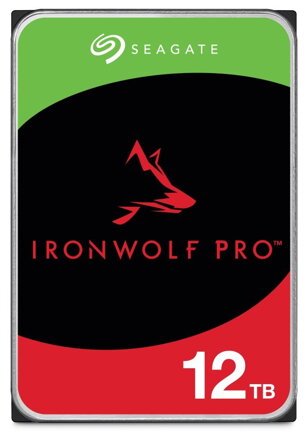 Seagate IronWolf Pro 12TB HDD / ST12000NT001 / Interní 3,5" / 7200 rpm / SATA III / 256 MB