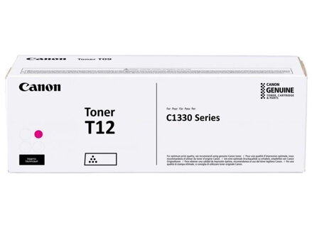 Canon originální toner  T12M purpurový  pro i-SENSYS X C1333 s kapacitou 5300 stran