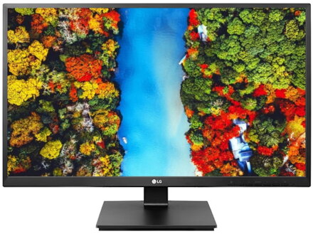 LG IPS monitor 27BK55YP-B / 27" / 1920x1080 / 16:9 / 250cd / HDMI / D-sub / DVI / DP / repro / USB