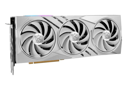 MSI GeForce RTX 4070 Ti SUPER 16G GAMING X SLIM WHITE / 16GB GDDR6X / PCI-E / 3x DP / HDMI