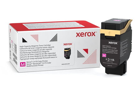 Xerox originální toner purpurový - High capacity pro C410,C415 (7 000 str.)