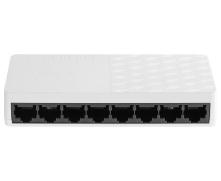 HiLook Powered by HIKVISION switch NS-0508D/ 8x port/ 1000 Mbps RJ45 ports/ 1 Gbps/ Plast