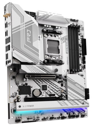 ASRock X870 Pro RS WiFi / AMD X870 / AM5 / 4x DDR5 DIMM / 3x M.2 / HDMI / USB-C / WiFi / ATX