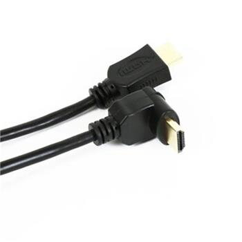 OMEGA KABEL HDMI v.1.4 GOLD ANGULAR 3M BLISTER