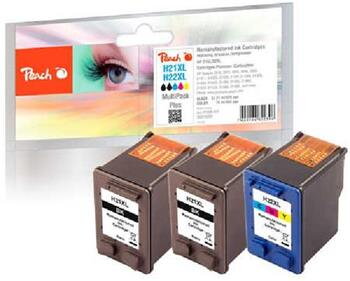 PEACH kompatibilní cartridge No 21 / No 22 MultiPack Plus, 2 x black, 1 x color