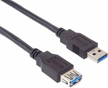 PremiumCord Prodlužovací kabel USB 3.0 Super-speed 5Gbps A-A, MF, 9pin, 5m