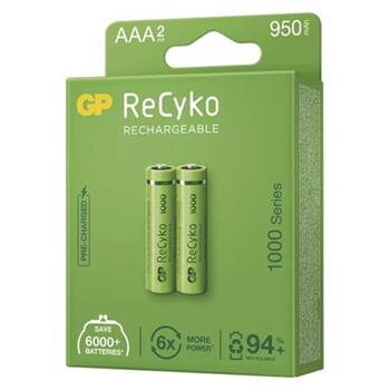 GP AAA ReCyko 950 mAh, nabíjecí, 2 ks PP