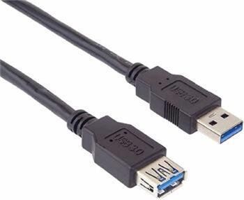 PremiumCord Prodlužovací kabel USB 3.0 Super-speed 5Gbps A-A, MF, 9pin, 2m