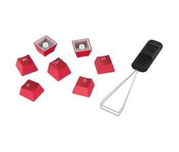 HP HyperX Rubber Keycaps - Gaming Accessory Kit - Red (US Layout)