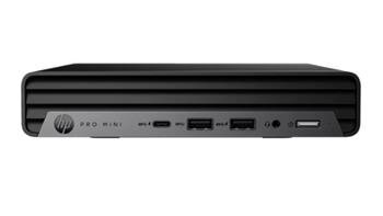 HP Pro Mini 400 G9/i5-13500T/1x8 GB/SSD512 GB M.2/Intel HD/WiFi6 + BT/bez MCR/90W externí/vPro Essential/2xDP+HDMI/FDOS