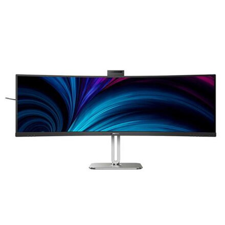 Philips LCD 49B2U6900CH 48,8" zakřivený VA/5120x1440@75Hz/4ms/450cd/2xHDMI/DP/4xUSB/USB-C dock/RJ45/Webcam/Repro/VESA