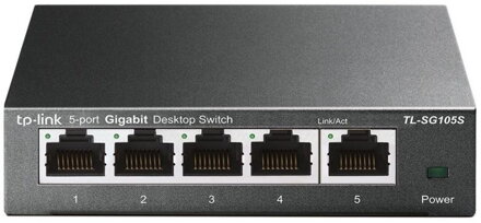 TP-Link TL-SG105S Switch  5-portový Gigabitový Stolní Kovový