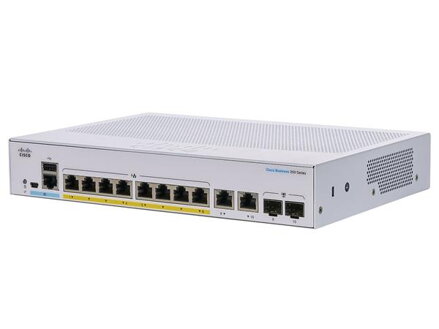 Cisco CBS350 Managed 8-port GE, PoE, 2x1G Combo - REFRESH