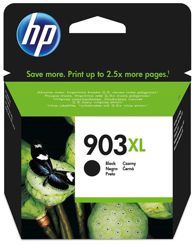 HP inkoustová kazeta 903XL černá T6M15AE, originál HP inkoustová kazeta 903XL černá T6M15AE, originál
