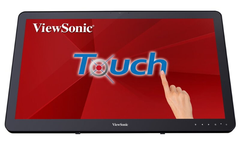 ViewSonic TD2430 / 24"/ Touch/ VA/ 16:9/ 1920x1080/ 5ms/ 200cd/m2/ DP/ HDMI/ VGA/ USB/ Repro