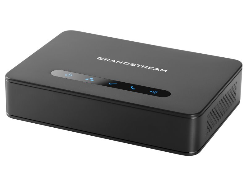 Grandstream DP750, IP DECT základňová stanica, max. 5ruček, HD voice, 10 SIP účtov, 5souběž. hovorov