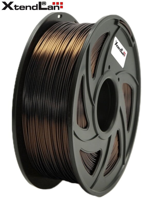 XtendLAN PLA filament 1,75mm medené farby 1kg XtendLAN PLA filament 1,75mm medené farby 1kg